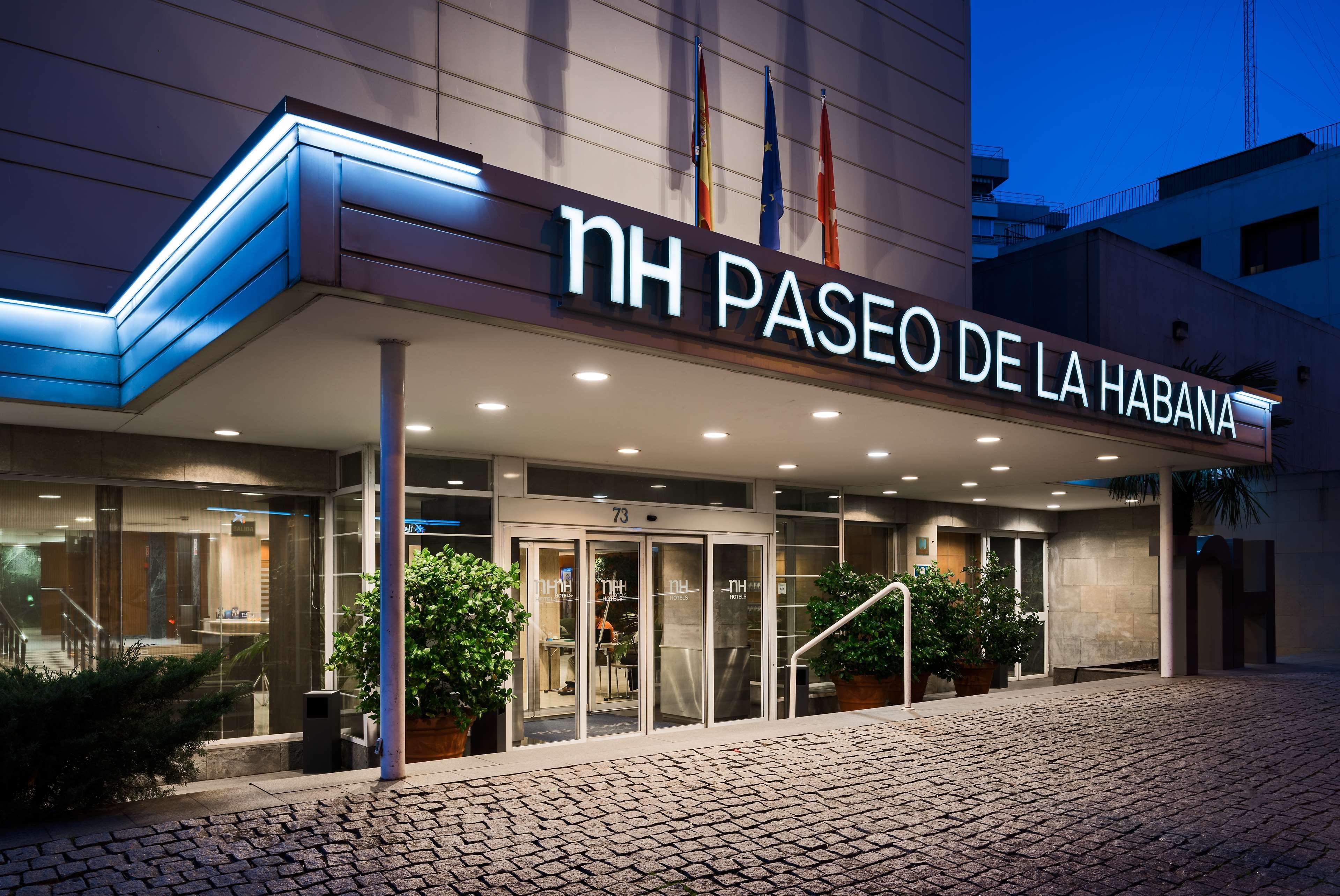 Nh Paseo De La Habana Hotell Madrid Eksteriør bilde