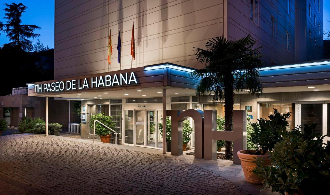 Nh Paseo De La Habana Hotell Madrid Eksteriør bilde